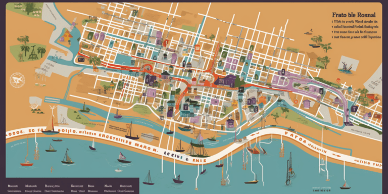 image showcasing the New Orleans Bike Share Stations map