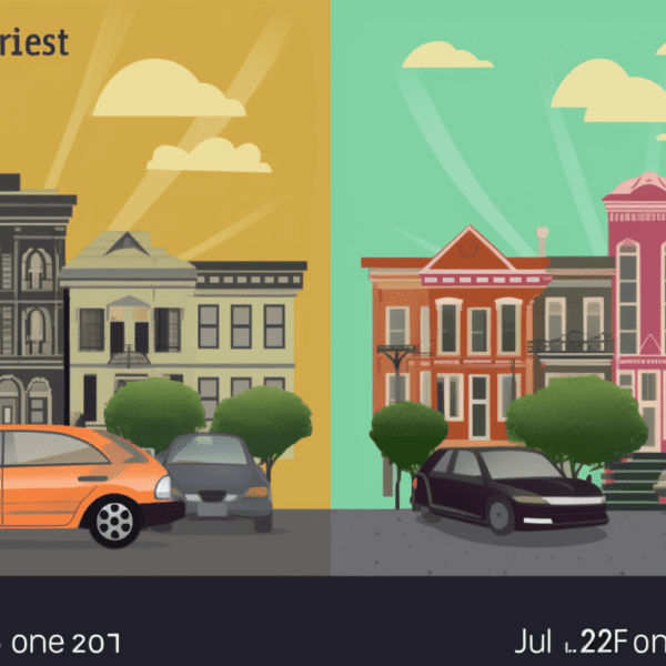 an image that depicts the convenience and cost comparison of taking an Uber ride to JazzFest