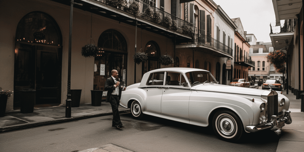 experienced chauffeurs in New Orleans' wedding transportation services