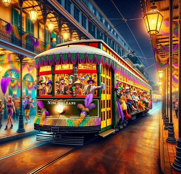 mardi gras parade transportation